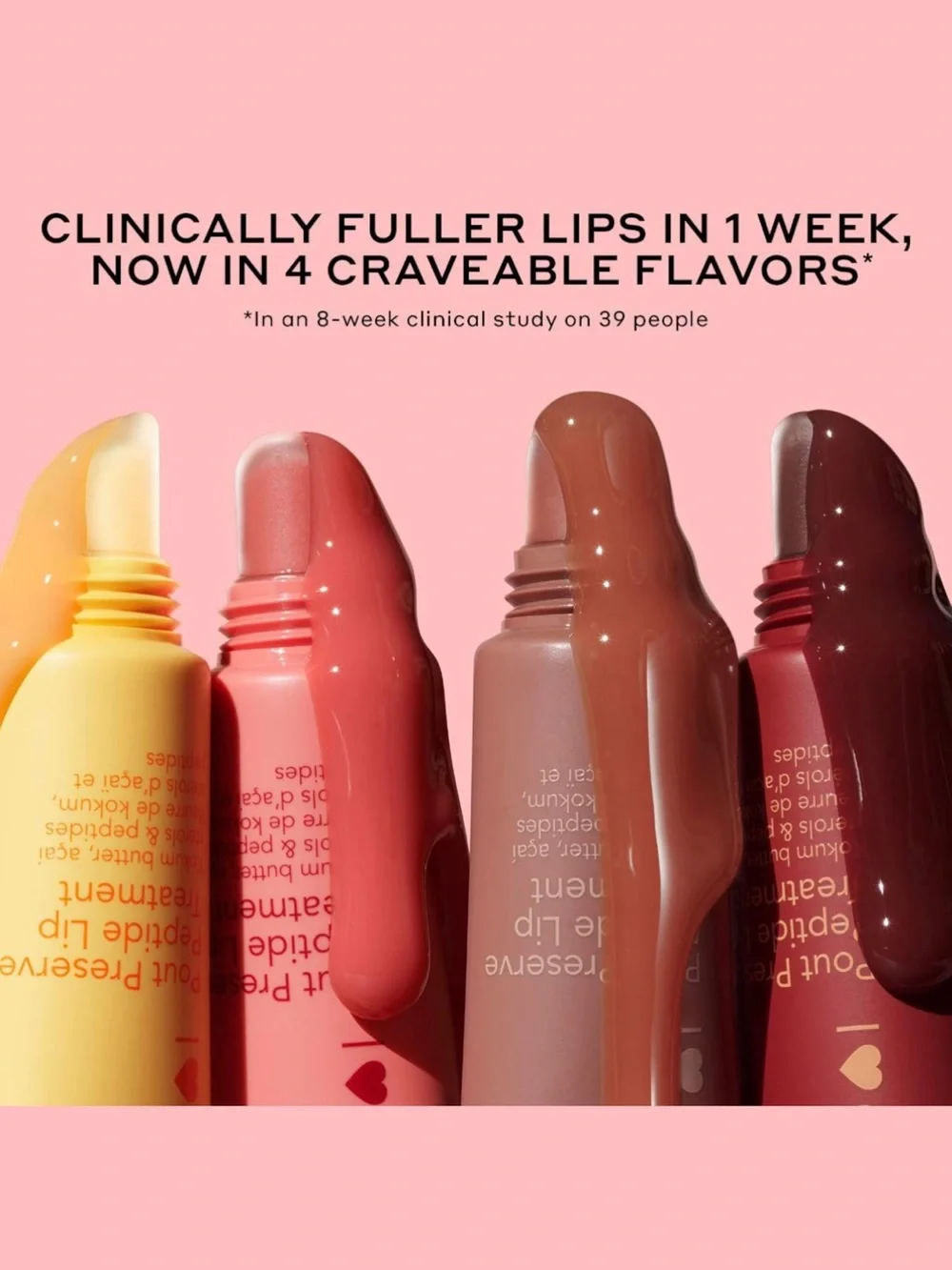 BNIB Ole Henriksen Pout Preserve Peptide Lip Treatment Citrus Sunshine